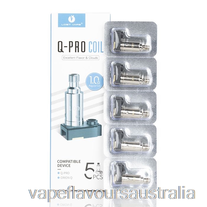 Vape Australia Lost Vape Orion Q-PRO Replacement Coils 1.0ohm Q-Pro Regular Coil